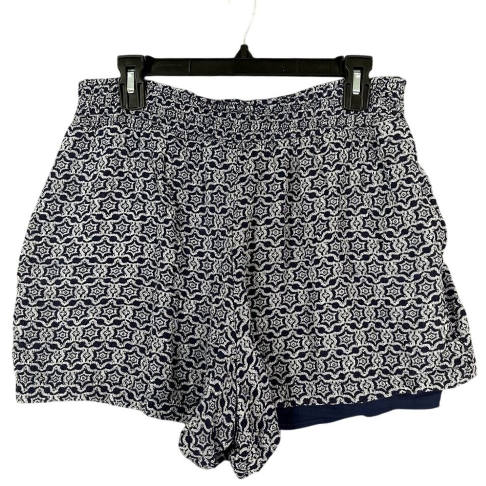 Knox Rose Shorts‎ Womens L Lined Boho Peasant Festival Casual Lounge Pull-On